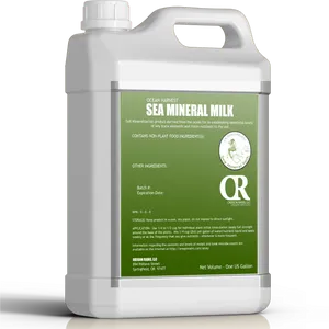 Sea Mineral Milk Container PNG Image