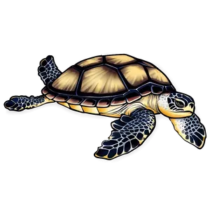 Sea Turtle Illustration Png 37 PNG Image