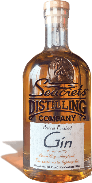 1119 2019 Bottle With Shadow Barrel Finished Gin - American Whiskey, HD Png Download PNG