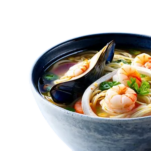 Seafood Ramen Delight Png Idp PNG Image