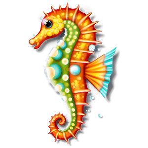 Seahorse Fantasy PNG 06112024 PNG image with transparent background