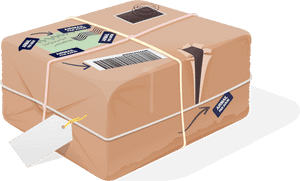 Mailing Package Illustration, HD Png Download PNG with transparent background