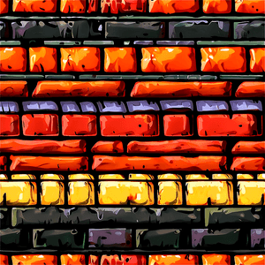 Seamless Brick Pattern PNG jfp42 PNG image with transparent background