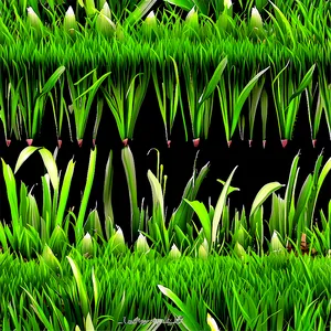 Seamless Green Grass Pattern Png Vtc75 PNG Image