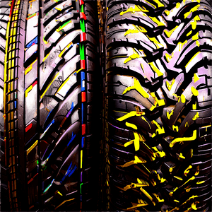 Seamless Tire Tracks PNG xhn PNG