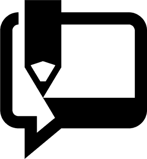 Search Icon Google - Black Blog Icon Transparent, HD Png Download PNG image with transparent background
