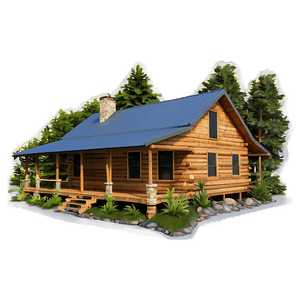 Secluded Cabin Getaway PNG kcf PNG