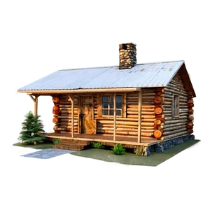 Secluded Log Cabin Hideaway Png Ofq54 PNG Image