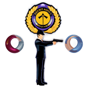 Secret Agent Badge PNG uhu72 PNG