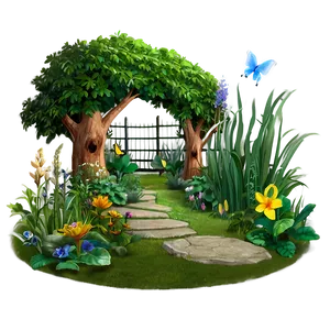 Secret Garden Png Daj21 PNG Image