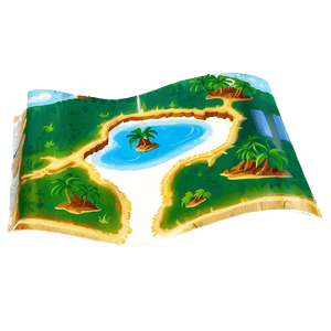 Secret Pirate Map PNG hve67 PNG