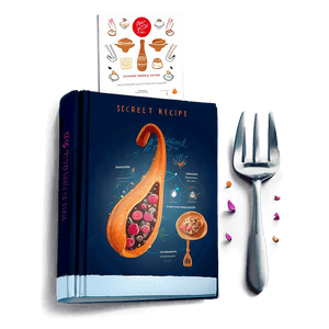 Secret Recipe Book PNG ocj PNG