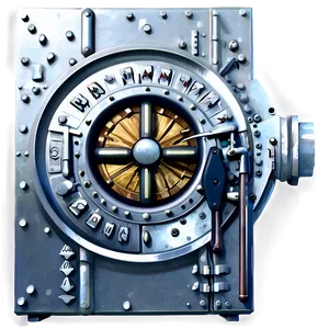 Secure Bank Vault Png 06262024 PNG Image