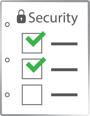 Security Checklist Vector PNG with transparent background