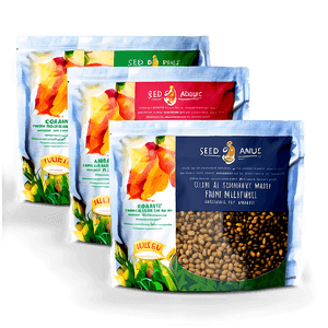 Seed Packaging Design PNG hgm PNG with transparent background