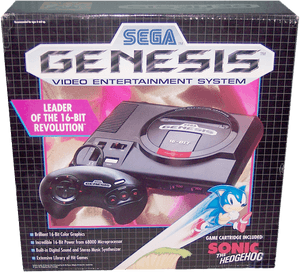 Sega Genesis Video Entertainment System, HD Png Download PNG image with transparent background