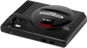 Sega Genesis Console Classic PNG Image