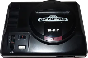 Sega Genesis Console PNG Image