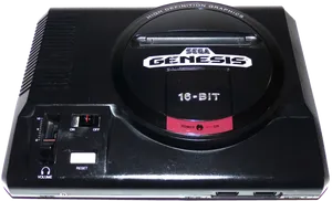 Sega Genesis Console PNG Image