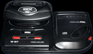 Mega Drive Ii Mega-cd Ii 32x - Mega Cd Png, Transparent Png PNG image with transparent background