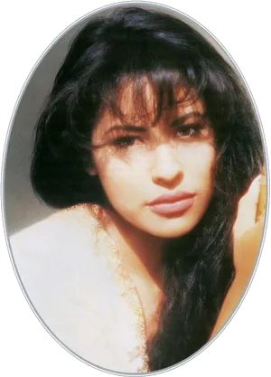 Selena Quintanilla Classic Portrait PNG Image