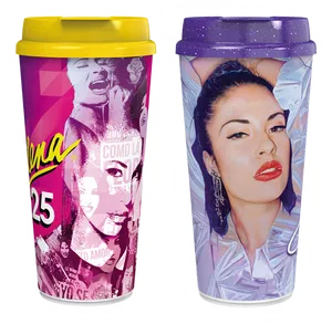 Selena Quintanilla Commemorative Tumblers PNG Image