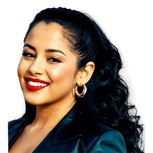 Selena Quintanilla Forever Remembered Tribute PNG qis90 PNG image with transparent background