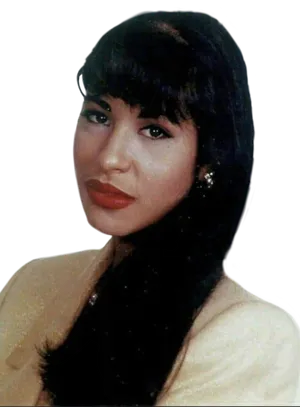 Selena Quintanilla Portrait PNG Image