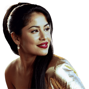 Selena Quintanilla Portrait PNG vrf PNG image with transparent background