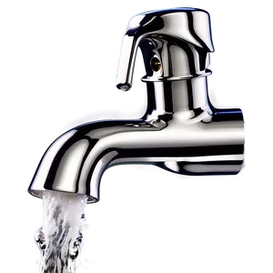 Self-closing Save Water Tap Png 06262024 PNG Image
