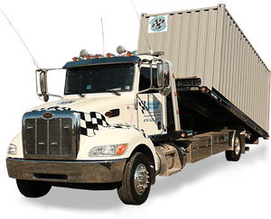 Finish Line Containers Shipping Containers Delivery - Shipping Containers Trucks Png, Transparent Png PNG with transparent background