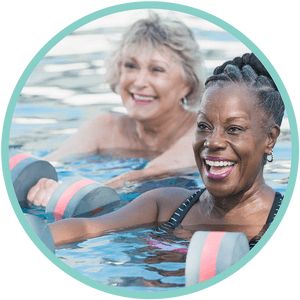 Senior Water Aerobics Flyer, HD Png Download PNG