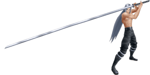 Sephiroth Dissidia Shirtless, HD Png Download PNG image with transparent background