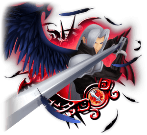 Sephiroth [ex ] - Kingdom Hearts Anti Aqua, HD Png Download PNG image with transparent background