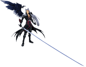 Sephiroth Kh - Kingdom Hearts Sephiroth, HD Png Download PNG image with transparent background