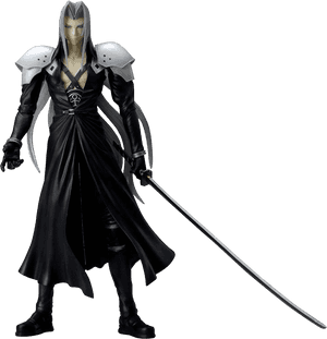 Sephiroth Png Free Pic - Final Fantasy Vii Sephiroth Play Arts, Transparent Png PNG image with transparent background