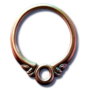 Septum Piercing B PNG Image