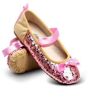 Sequin Ballet Shoes Png 12 PNG Image