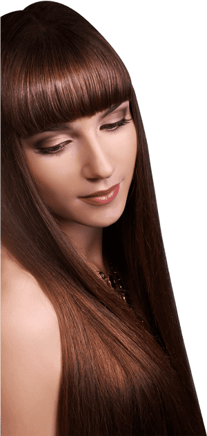 Magic Straight Model - Straight Hair Model Png, Transparent Png PNG image with transparent background