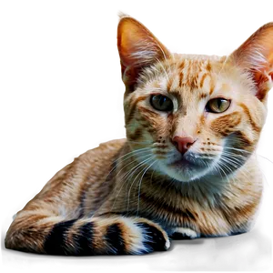 Serene Cat Gaze Png Hpq53 PNG Image