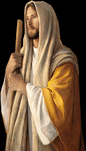 Jesus Sideview Looking - Jesus Christ Wallpaper For Mobile, HD Png Download PNG with transparent background
