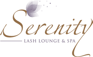 Serenity Lash Loungeand Spa Logo PNG image with transparent background