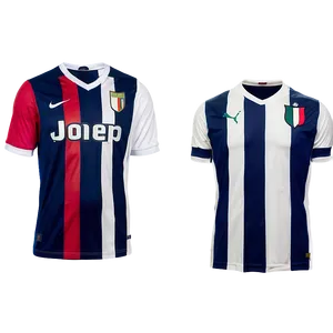 Serie A Classic Jerseys Png Sci PNG Image