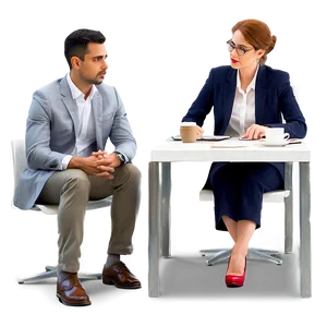 Serious Conversation Person Png Vfo PNG Image