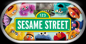 Sesame Street - Sesame Street Sign Edible Image Cake Cupcake Topper PNG image with transparent background