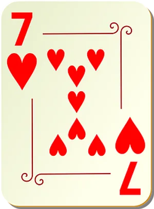 Seven_of_ Hearts_ Playing_ Card PNG Image
