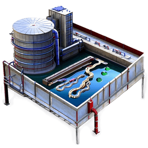 Sewage Terminal Process PNG gxm91 PNG