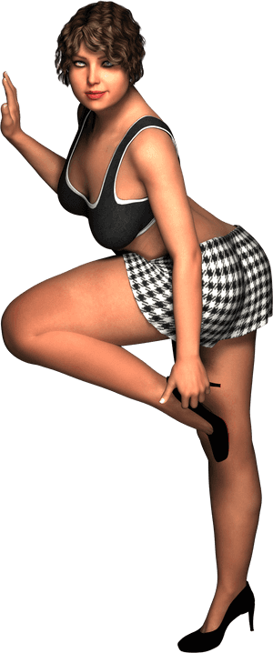Sexy 3d Render Png, Transparent Png PNG image with transparent background