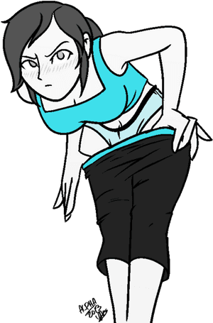 Sexy Wii Fit Trainer, HD Png Download PNG image with transparent background
