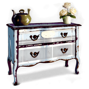 Shabby Chic Cabinet PNG ank PNG